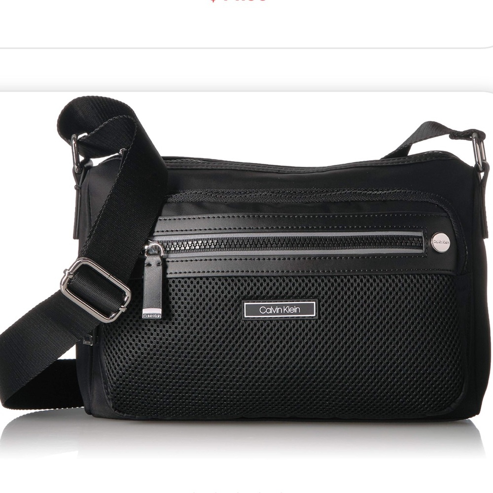 Calvin Klein Tali Nylon Crossbody Messenger Bag